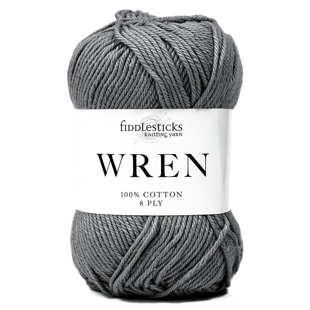 Fiddlesticks Wren - 021 Tin - 8 Ply - Cotton - The Little Yarn Store