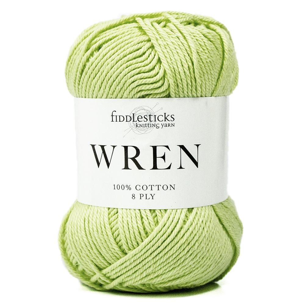 Fiddlesticks Wren - 034 Mint - 8 Ply - Cotton - The Little Yarn Store