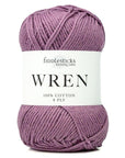 Fiddlesticks Wren - 030 Mulberry - 8 Ply - Cotton - The Little Yarn Store