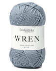 Fiddlesticks Wren - 025 Denim - 8 Ply - Cotton - The Little Yarn Store