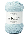 Fiddlesticks Wren - 024 Sky - 8 Ply - Cotton - The Little Yarn Store