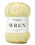Fiddlesticks Wren - 004 Butter - 8 Ply - Cotton - The Little Yarn Store