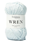 Fiddlesticks Wren - 023 Ice Blue - 8 Ply - Cotton - The Little Yarn Store