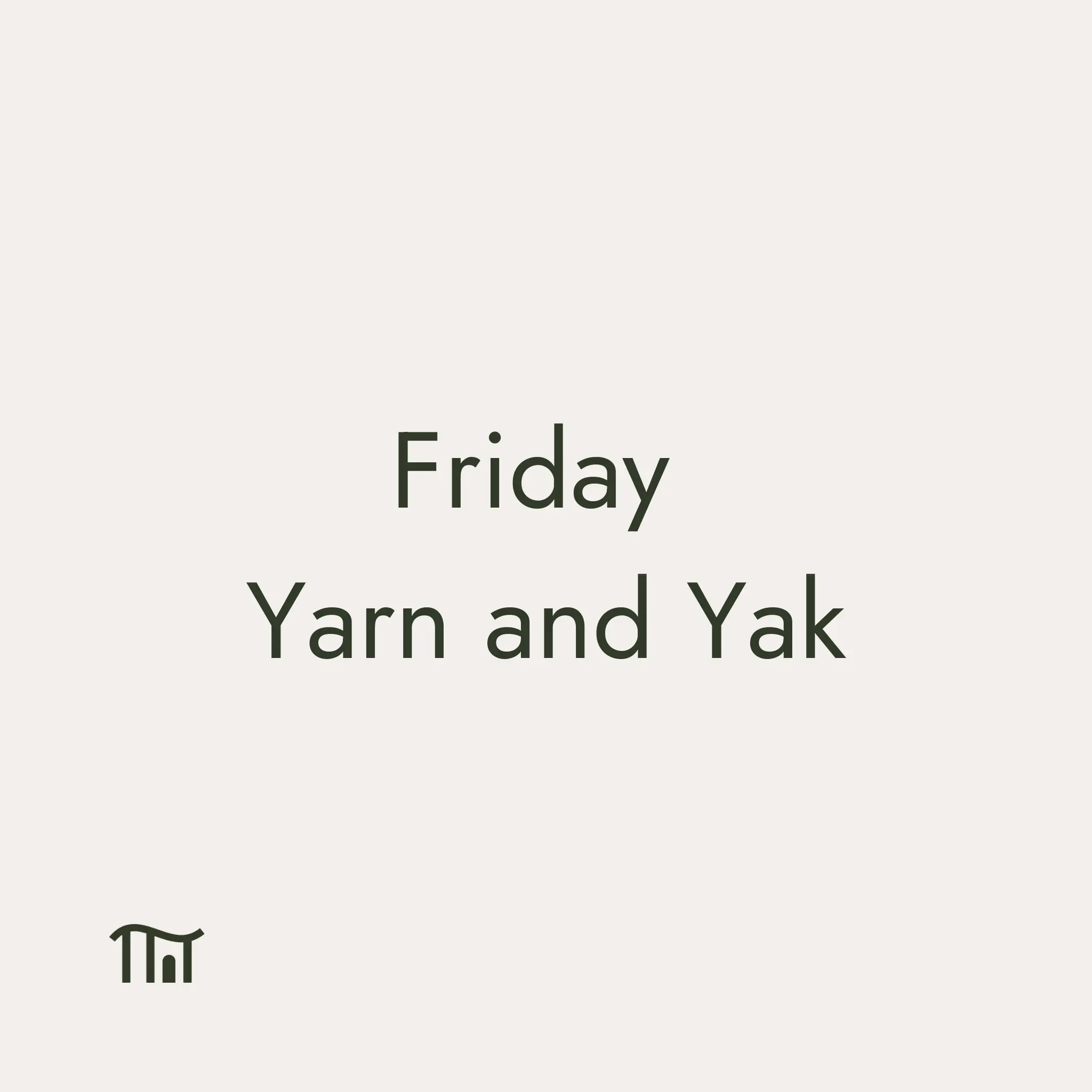 Friday Yarn and Yak - Friday 29 September 2023 - Events - The Little Yarn Store - The Little Yarn Store