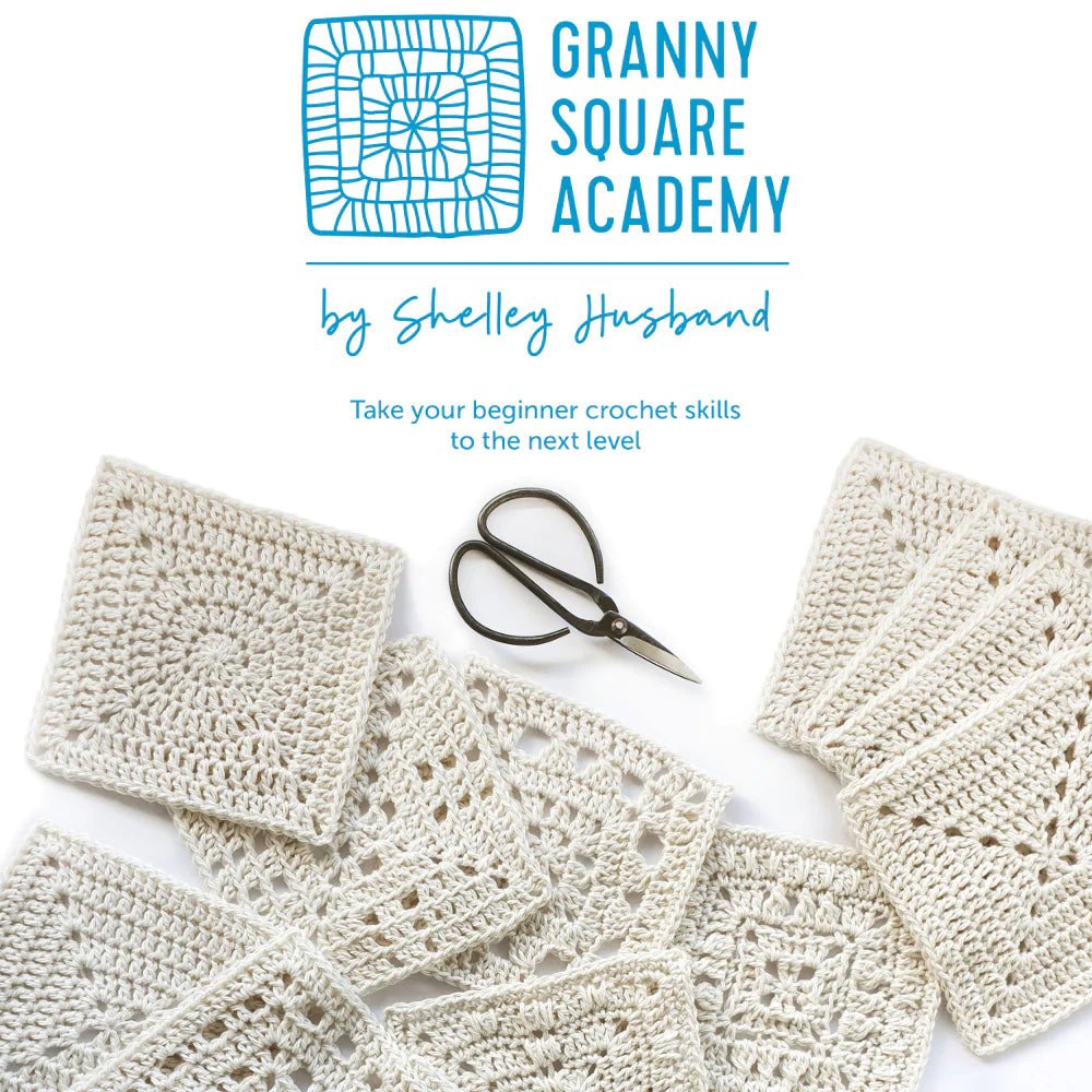 Granny Square Academy by Shelly Husband Crochet - Books - Shelley Husband Crochet - The Little Yarn Store