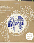 Hygge Horse Complete Embroidery Kit - Hook, Line, & Tinker Embroidery Kits - The Little Yarn Store