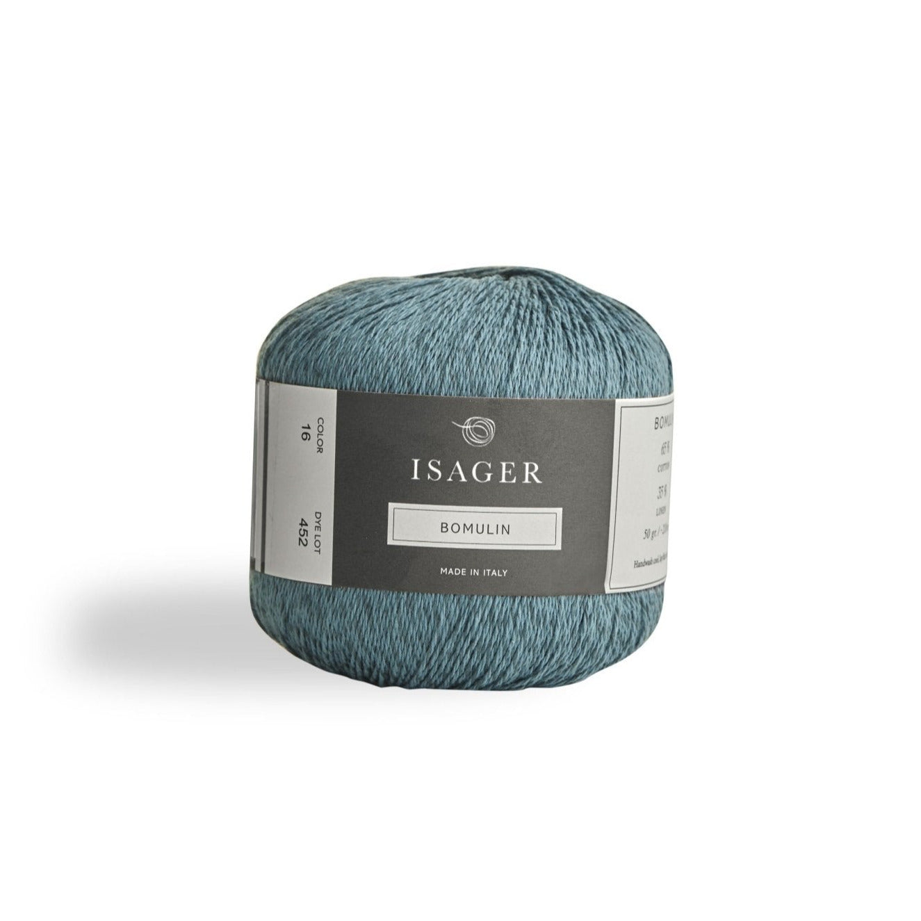 Isager Bomulin - 16 - 3 Ply - Cotton - The Little Yarn Store