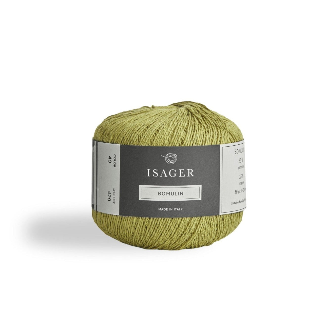 Isager Bomulin - 40 - 3 Ply - Cotton - The Little Yarn Store