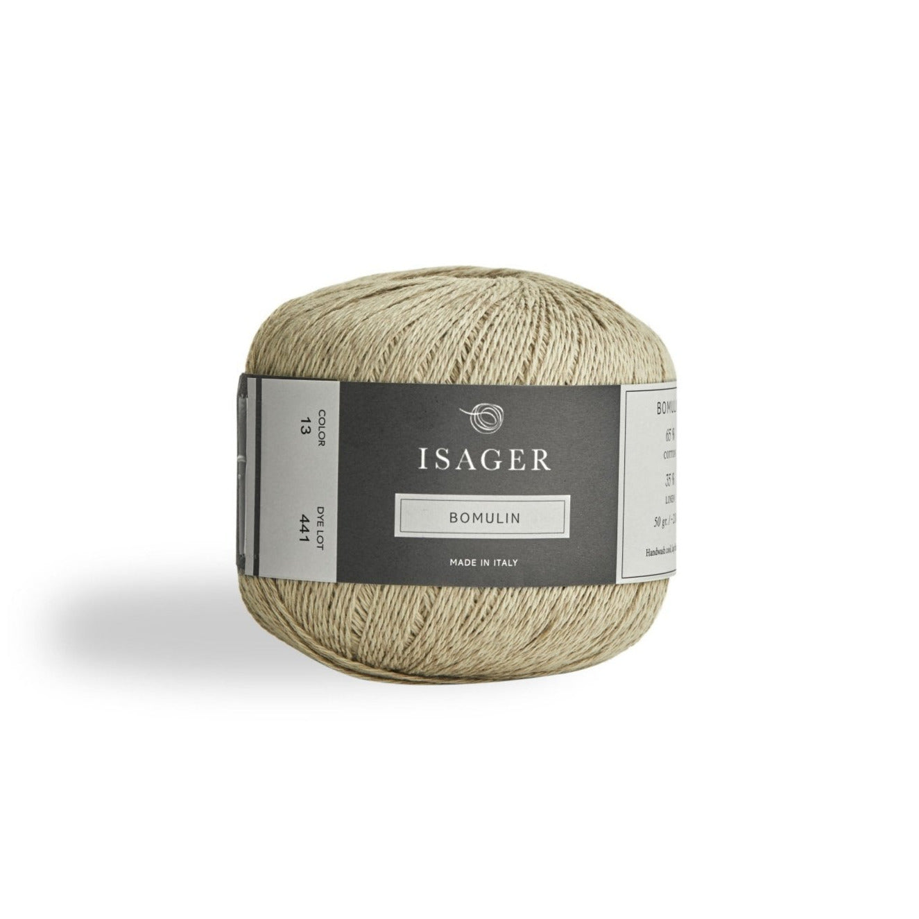 Isager Bomulin - 13 - 3 Ply - Cotton - The Little Yarn Store