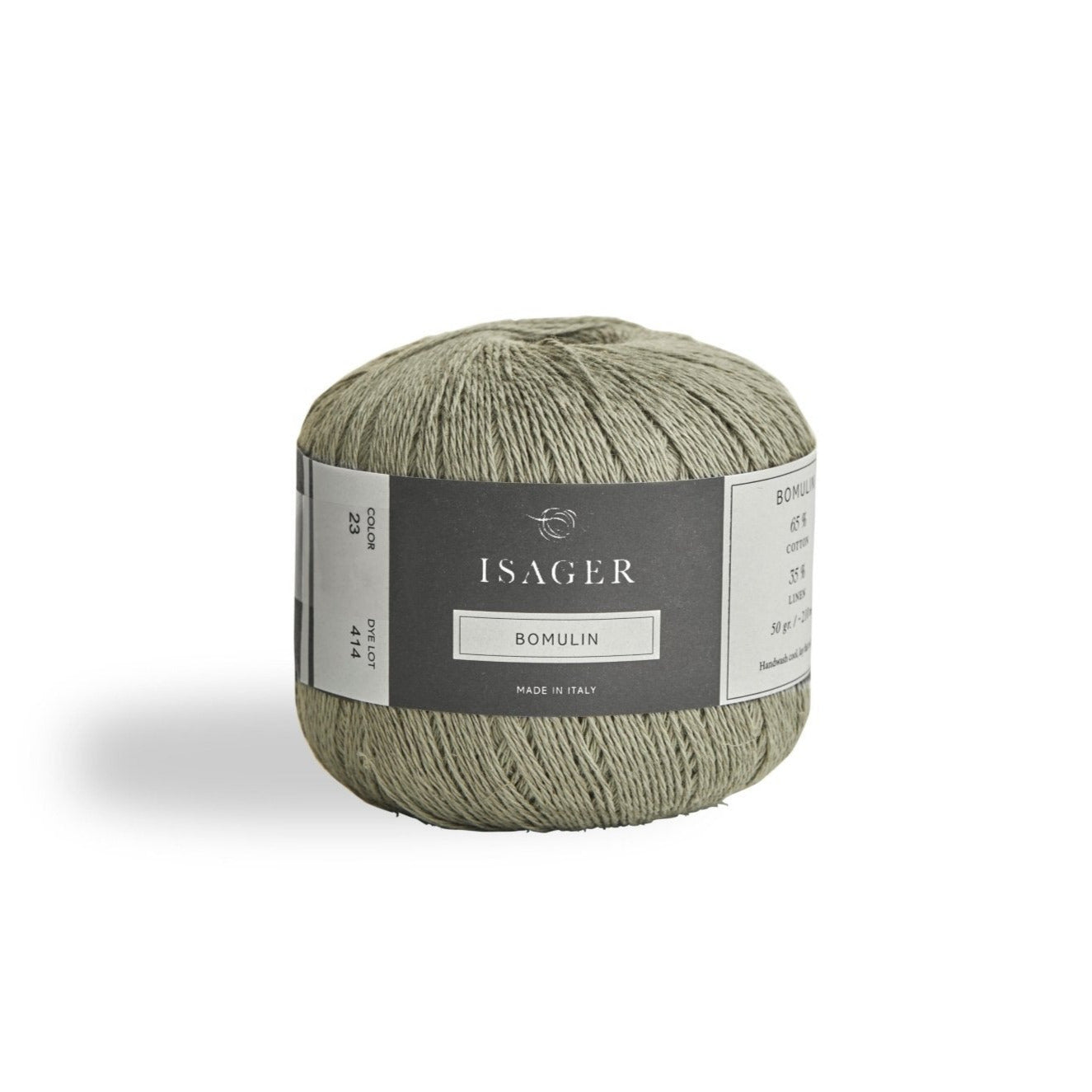 Isager Bomulin - 23 - 3 Ply - Cotton - The Little Yarn Store