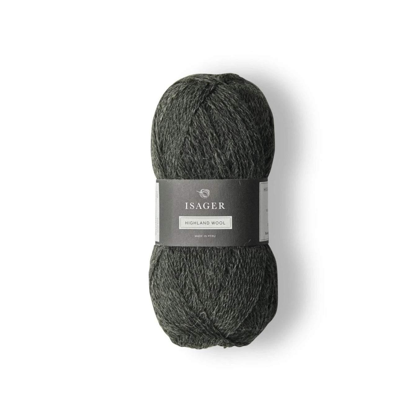 Isager Highland - Charcoal - 4 Ply - Isager - The Little Yarn Store