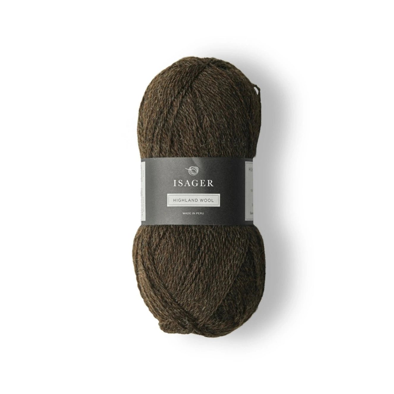 Isager Highland - Chocolate - 4 Ply - Isager - The Little Yarn Store