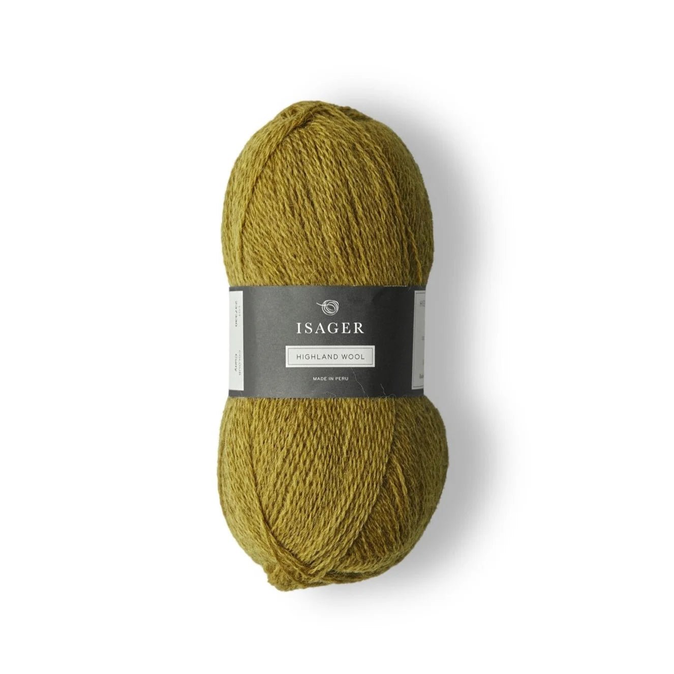 Isager Highland - Curry - 4 Ply - Isager - The Little Yarn Store