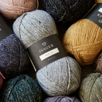Isager Merilin - E0 - 3 Ply - Isager - The Little Yarn Store