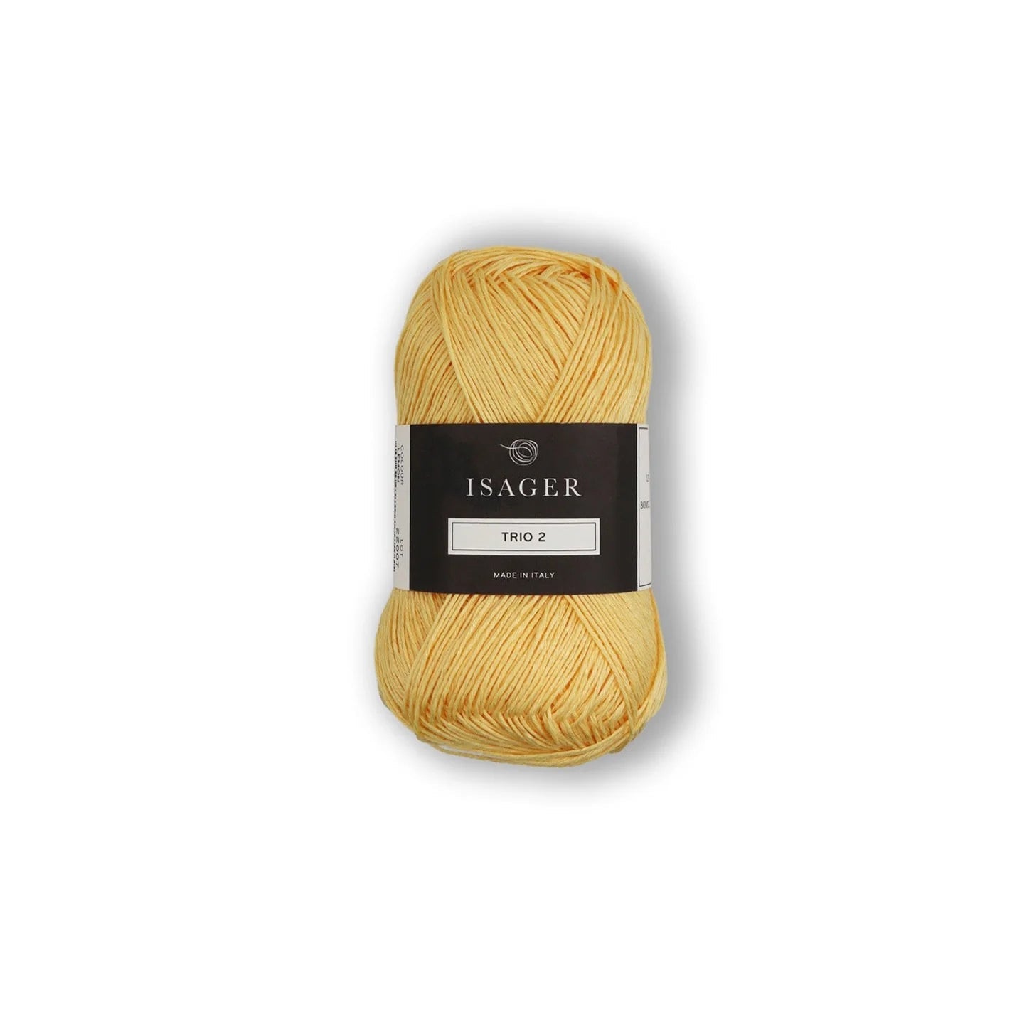 Isager Trio 2 - Lemon - 5 Ply - Cotton - The Little Yarn Store