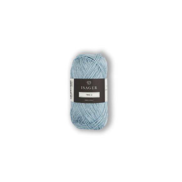 Isager Trio 2 - Frost - 5 Ply - Cotton - The Little Yarn Store