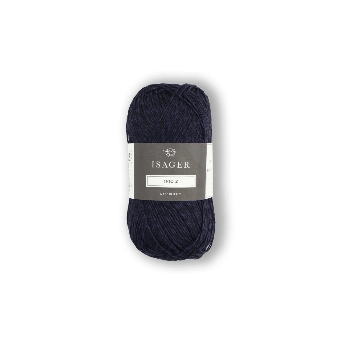 Isager Trio 2 - Navy - 5 Ply - Cotton - The Little Yarn Store