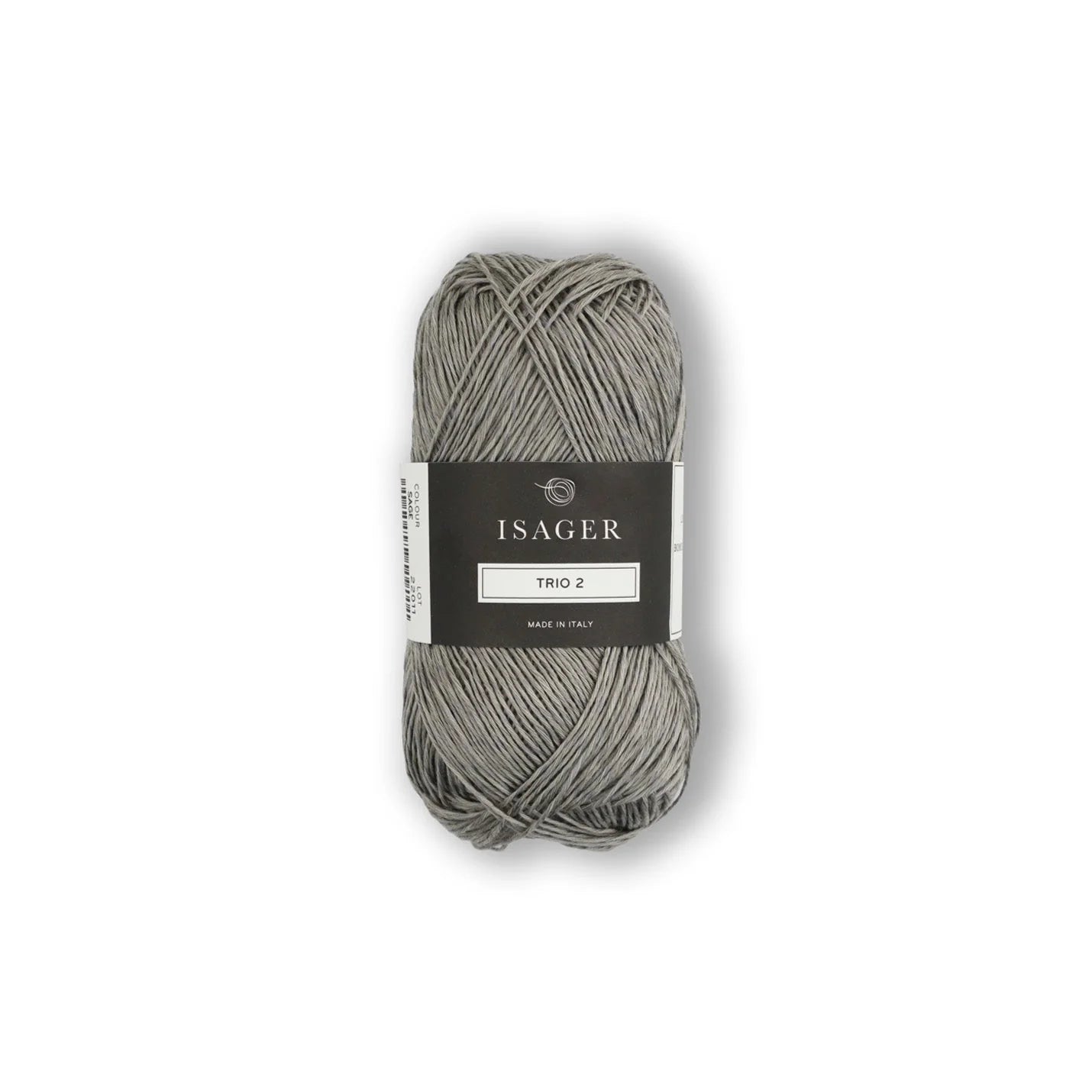 Isager Trio 2 - Sage - 5 Ply - Cotton - The Little Yarn Store