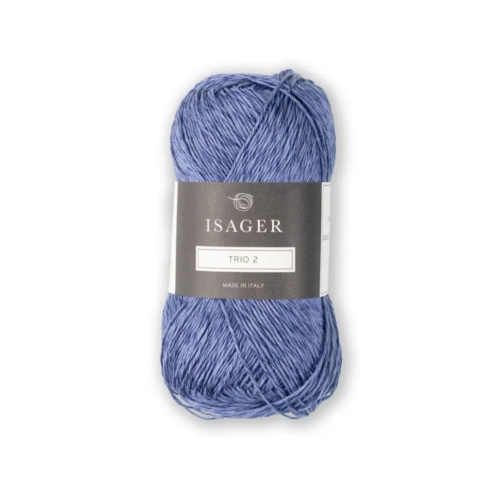 Isager Trio 2 - Sky - 5 Ply - Cotton - The Little Yarn Store