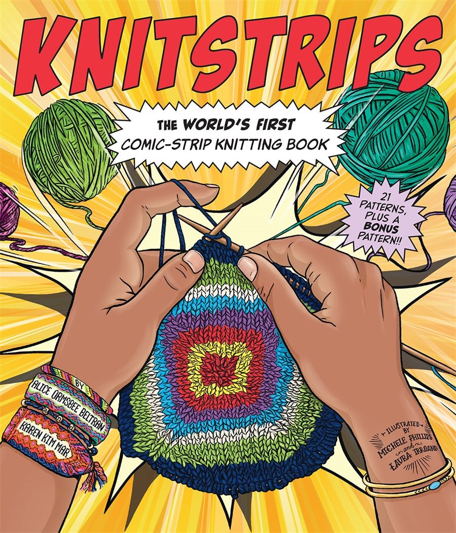 Knitstrips - Alice Ormsbee Beltran and Karen Kim Mar - Books - The Little Yarn Store