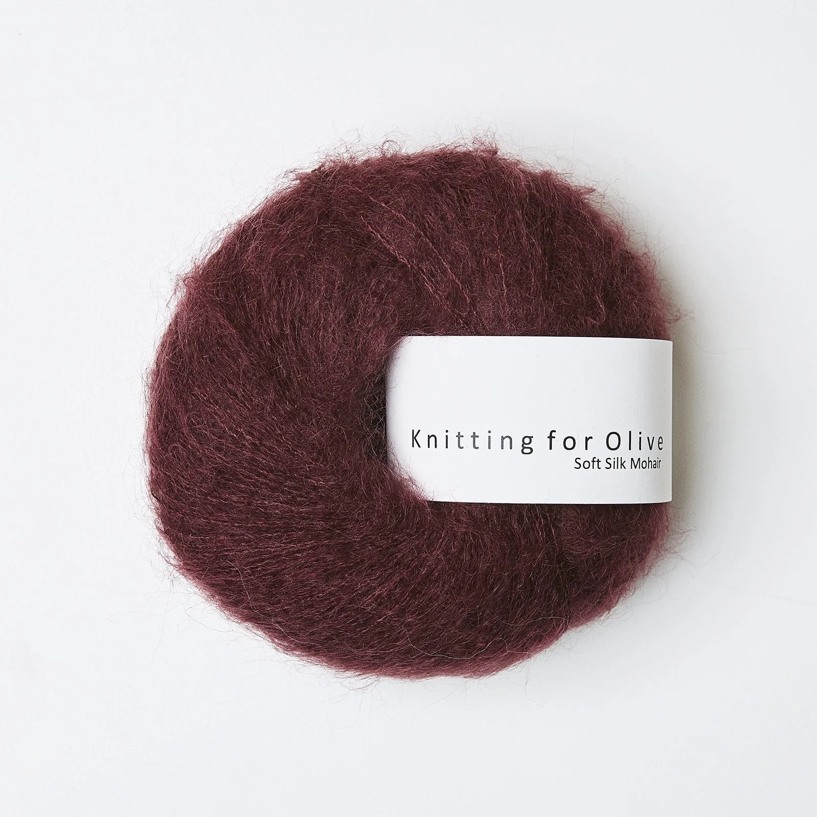 Knitting for Olive Soft Silk Mohair - Knitting for Olive - Bordeaux - The Little Yarn Store