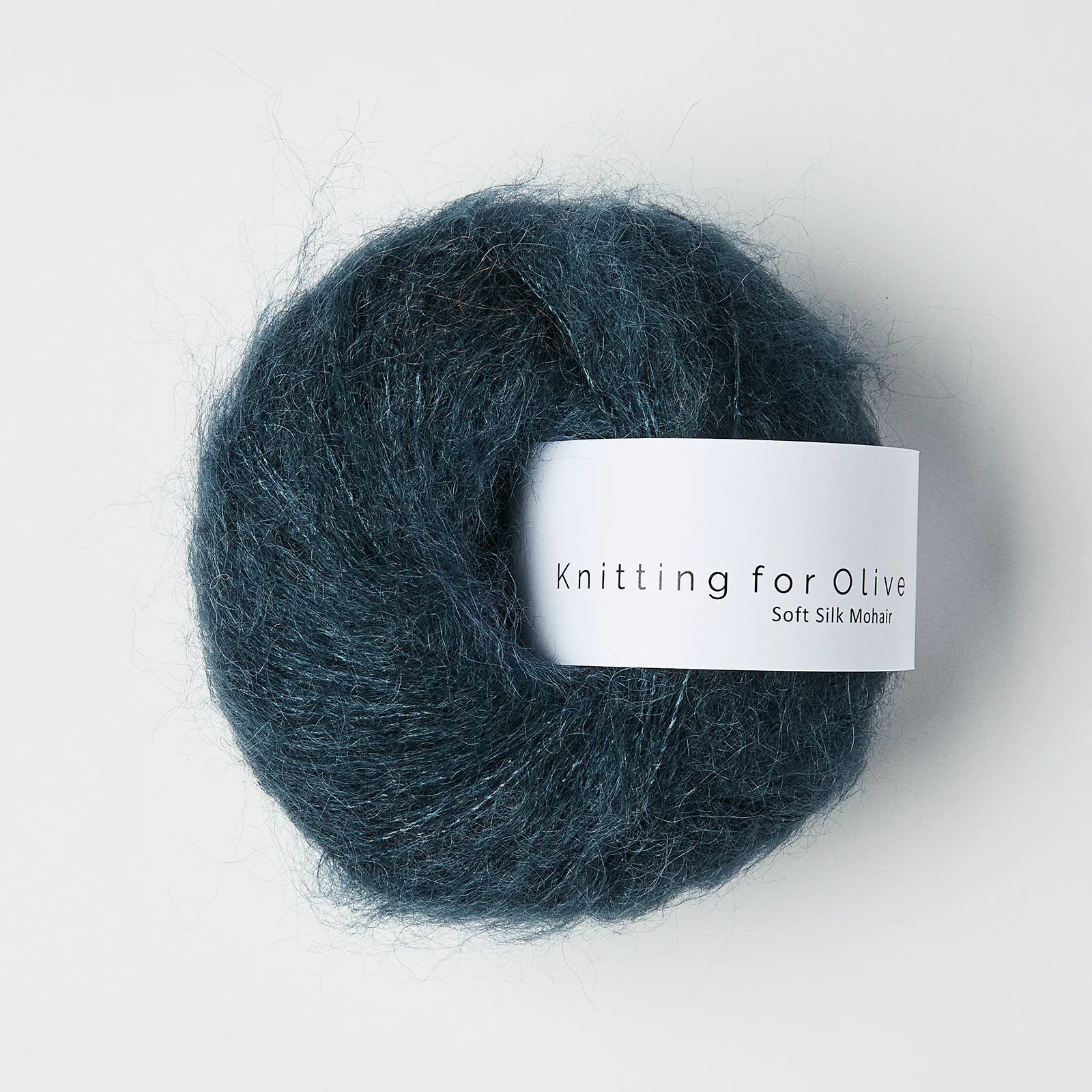 Knitting for Olive Soft Silk Mohair - Knitting for Olive - Deep Petroleum Blue - The Little Yarn Store