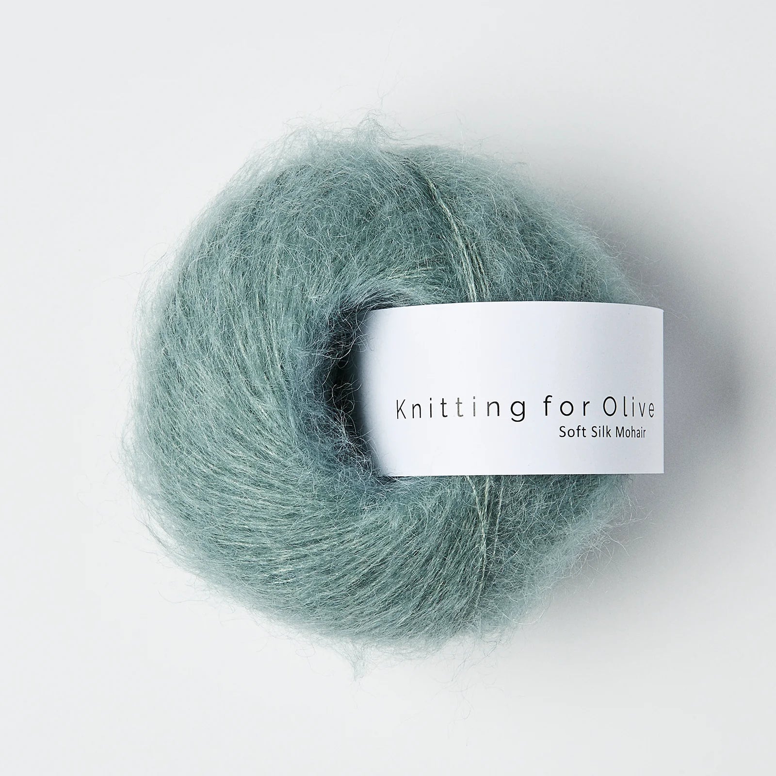 Knitting for Olive Soft Silk Mohair - Knitting for Olive - Dusty Aqua - The Little Yarn Store