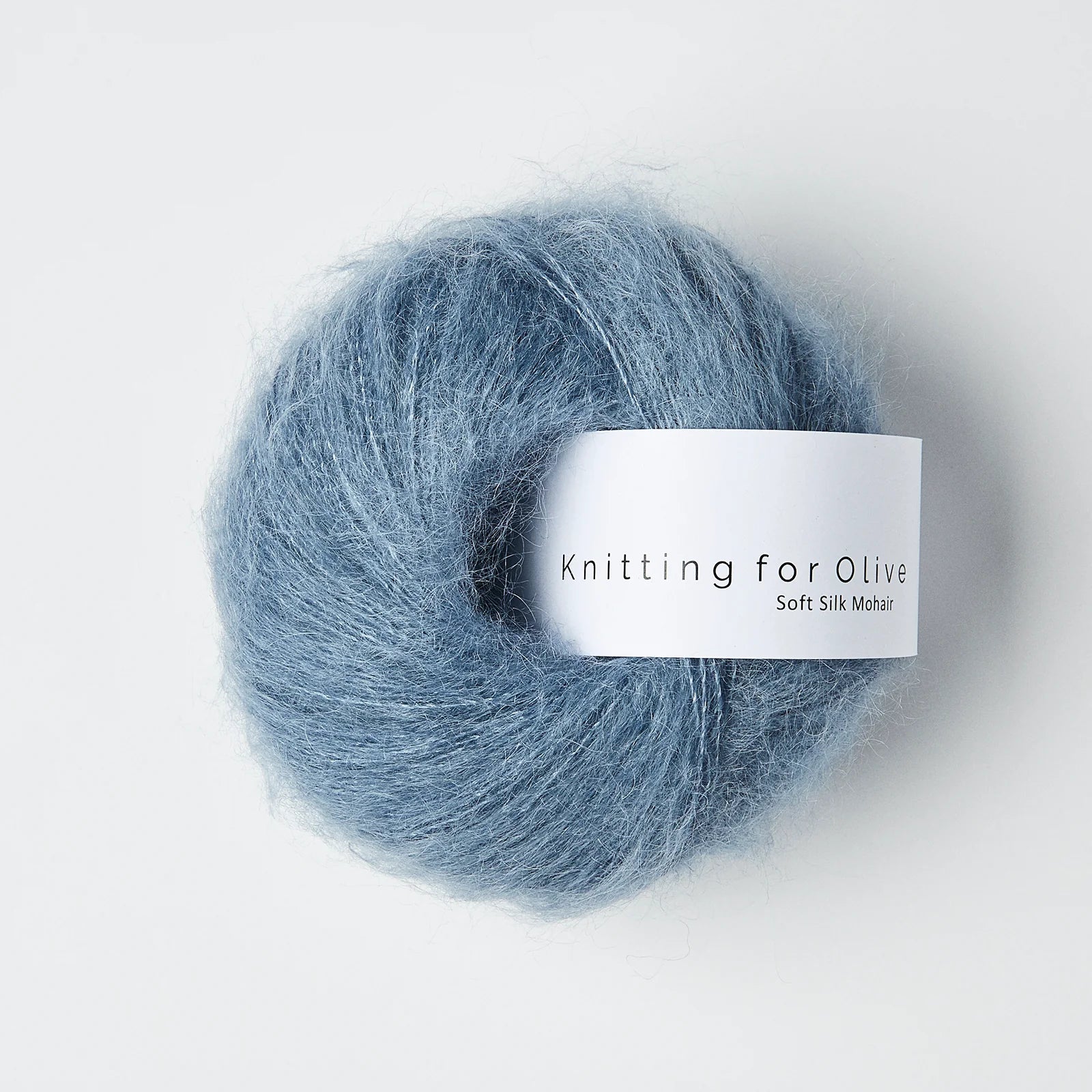 Knitting for Olive Soft Silk Mohair - Knitting for Olive - Dusty Dove Blue - The Little Yarn Store