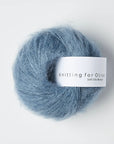 Knitting for Olive Soft Silk Mohair - Knitting for Olive - Dusty Dove Blue - The Little Yarn Store