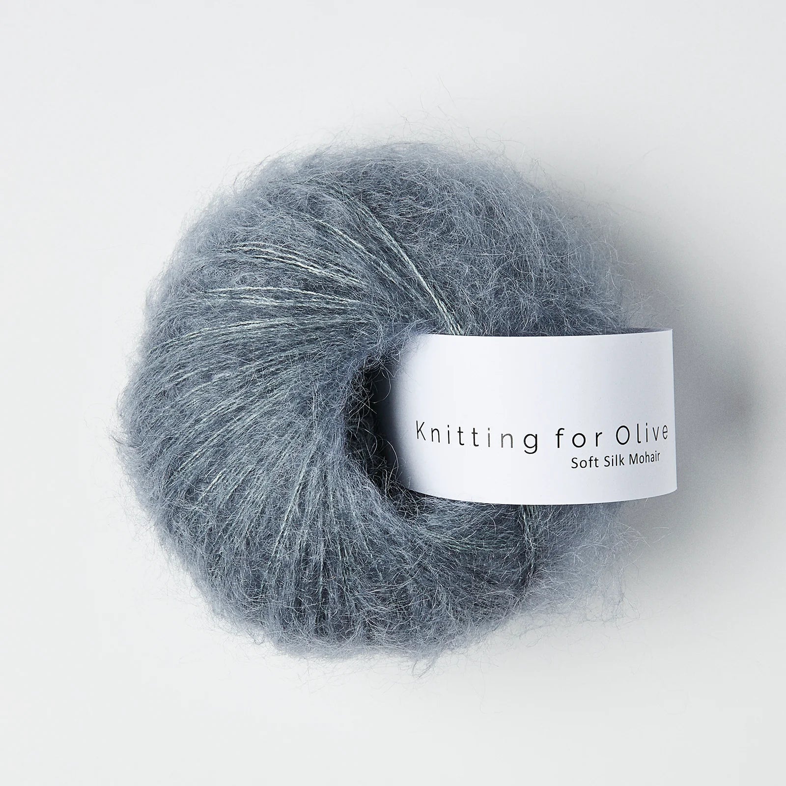 Knitting for Olive Soft Silk Mohair - Knitting for Olive - Dusty Petroleum Blue - The Little Yarn Store