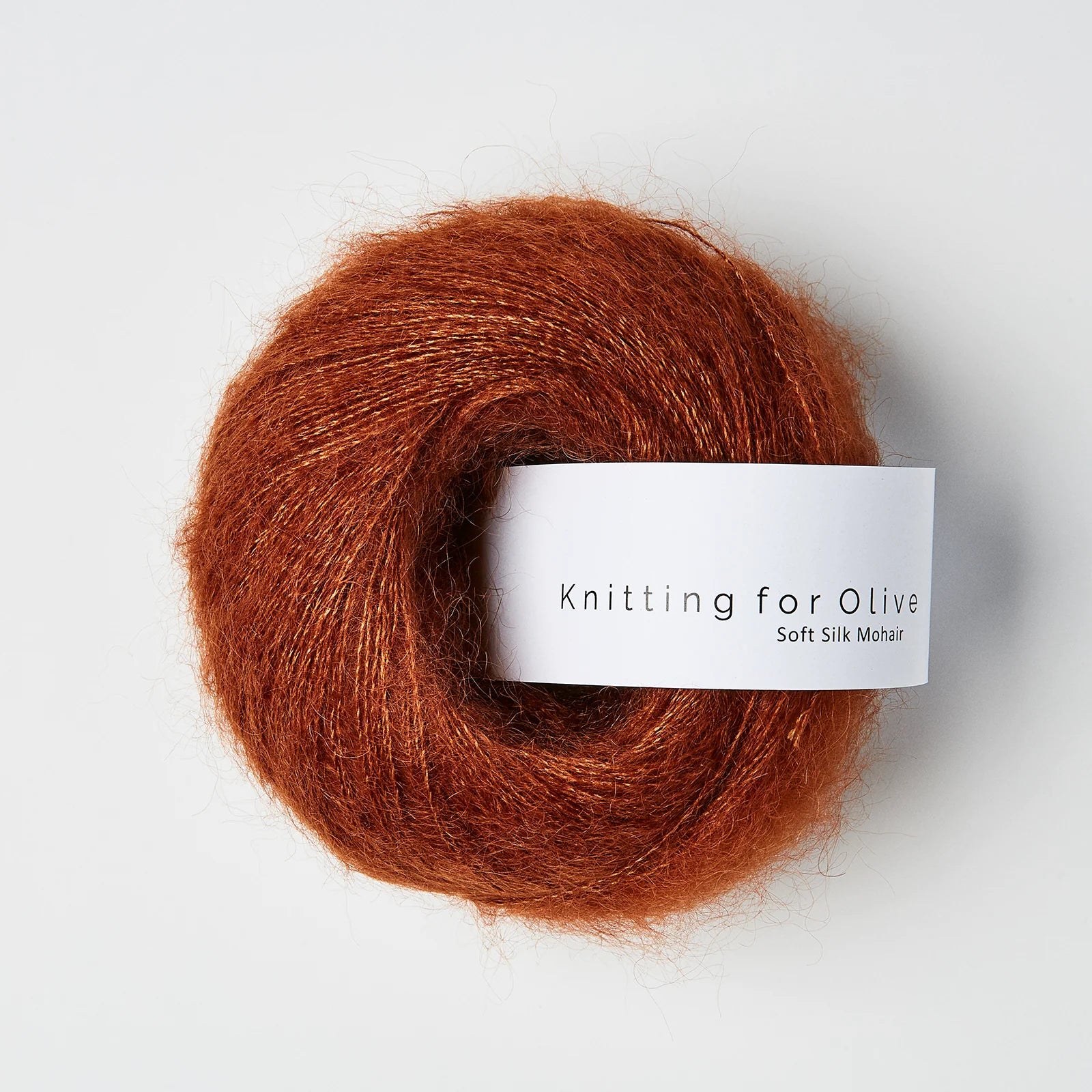Knitting for Olive Soft Silk Mohair - Knitting for Olive - Rust - The Little Yarn Store