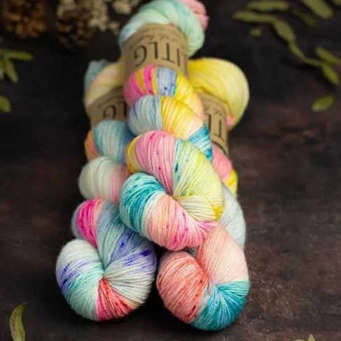 Life in the Long Grass Moon Sock - Chroma - The Little Yarn Store