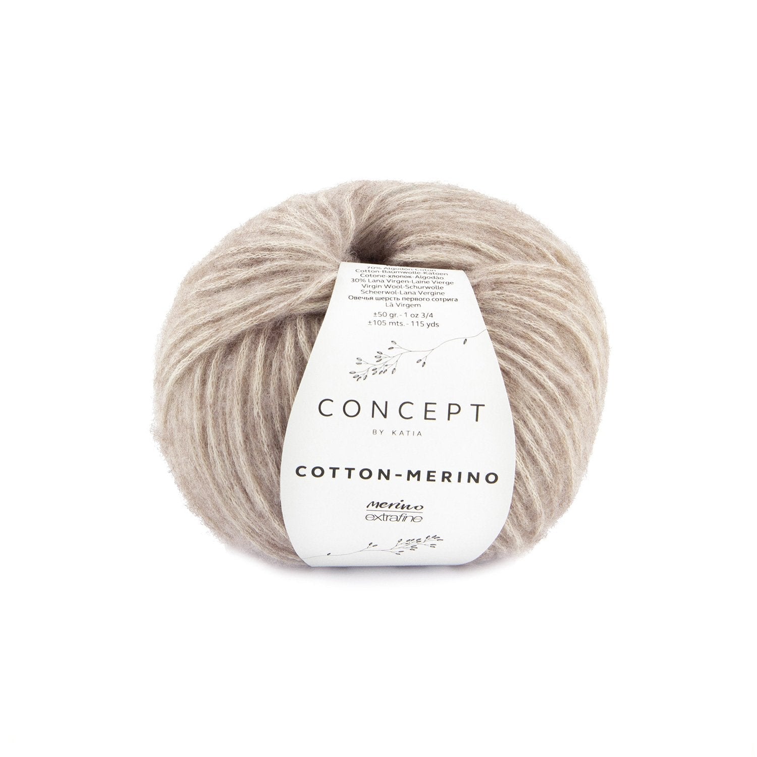 London Beanie Crochet Kit - Justine Walley - 139 Fawn Brown - The Little Yarn Store