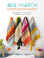 Mix and Match Modern Crochet Blankets: 100 Patterned and Textured Stripes for 1000s of Unique Throws - Books - Esme Crick