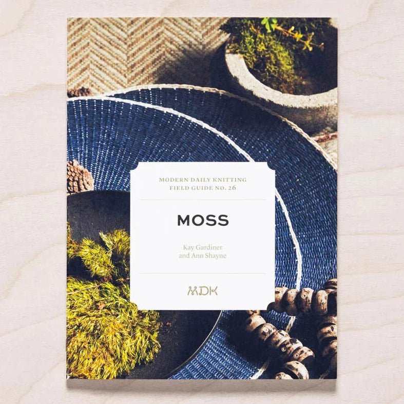 Modern Day Knitting (MDK) Field Guides - Modern Daily Knitting - No. 26: Moss - The Little Yarn Store