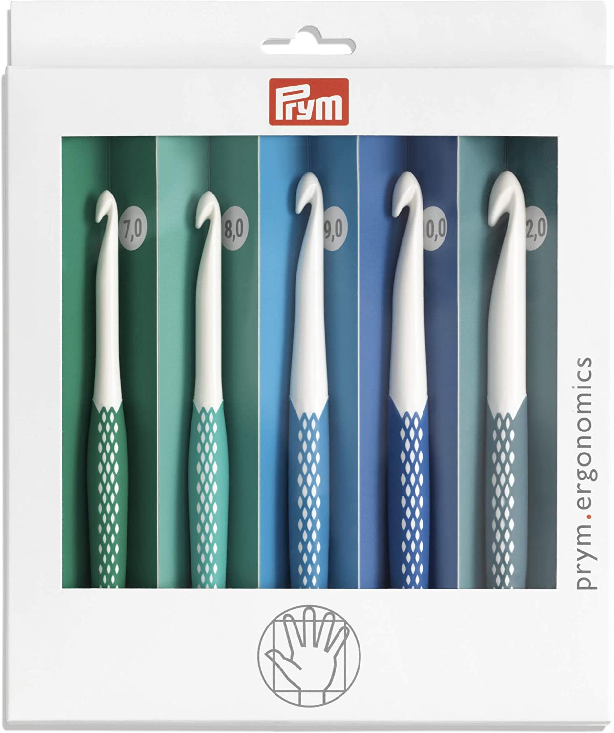 Prym Ergonomics Crochet Hook Sets - Large - Hooks - Prym - The Little Yarn Store