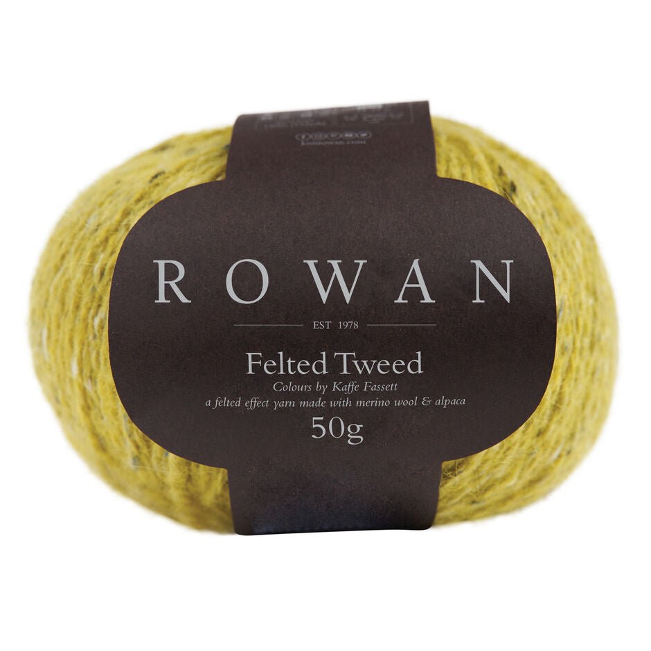 Rowan Felted Tweed - 220 Sulfur - 8 Ply - Alpaca - The Little Yarn Store