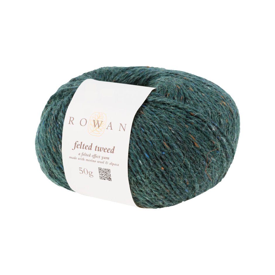 Rowan Felted Tweed - 158 Pine - 8 Ply - Alpaca - The Little Yarn Store