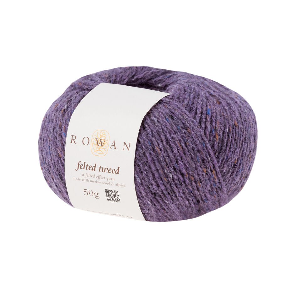 Rowan Felted Tweed - 192 Amethyst - 8 Ply - Alpaca - The Little Yarn Store