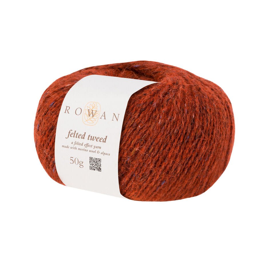 Rowan Felted Tweed - 154 Ginger - 8 Ply - Alpaca - The Little Yarn Store