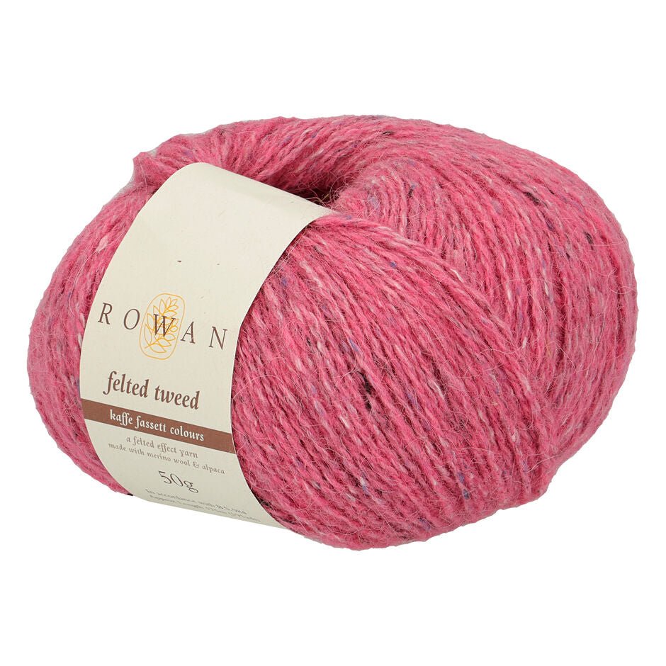 Rowan Felted Tweed - 199 Pink Bliss - 8 Ply - Alpaca - The Little Yarn Store