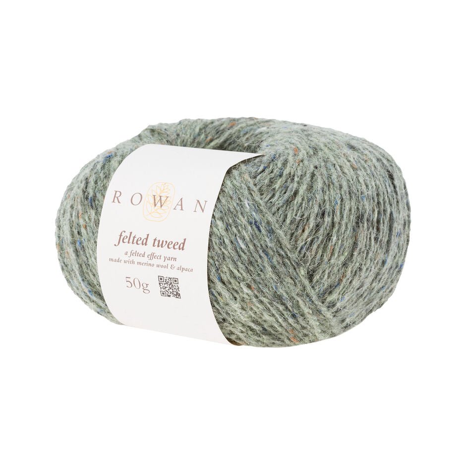 Rowan Felted Tweed - 184 Celadon - 8 Ply - Alpaca - The Little Yarn Store