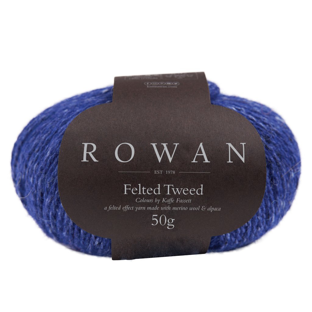Rowan Felted Tweed - 214 Ultramarine - 8 Ply - Alpaca - The Little Yarn Store