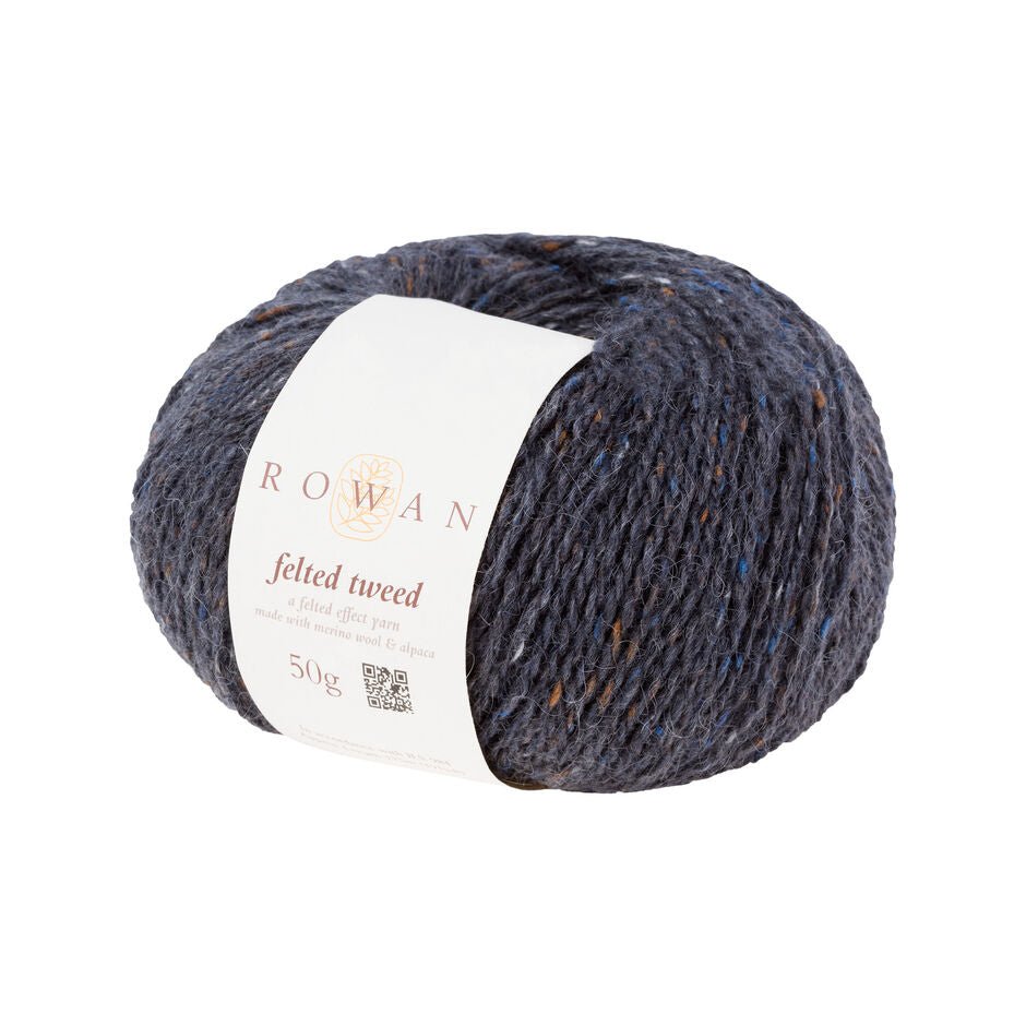 Rowan Felted Tweed - 159 Carbon - 8 Ply - Alpaca - The Little Yarn Store