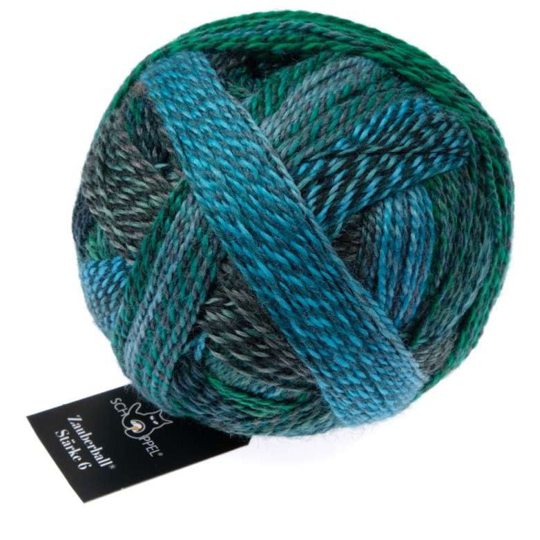 Schoppel-Wolle Starke 6 - 2542 Cool Botanical Garden - 5 Ply - Nylon - The Little Yarn Store