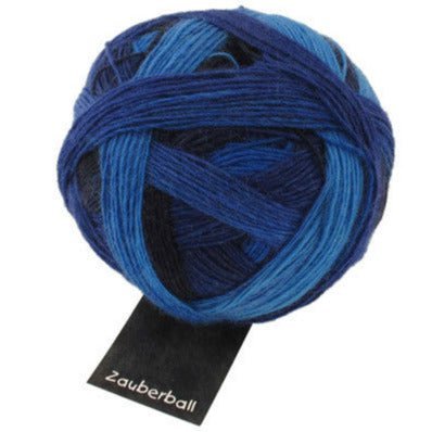Schoppel-Wolle Zauberball - 2134 Blue Eyes - 4 Ply - Nylon - The Little Yarn Store