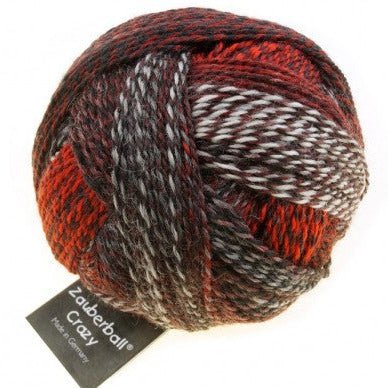 Schoppel-Wolle Zauberball Crazy - 2337 Mars Experiment - 4 Ply - Nylon - The Little Yarn Store
