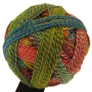 Schoppel-Wolle Zauberball Crazy - 1701 Parrot - 4 Ply - Nylon - The Little Yarn Store