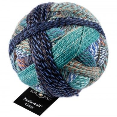Schoppel-Wolle Zauberball Crazy - 2395 Camouflage - 4 Ply - Nylon - The Little Yarn Store