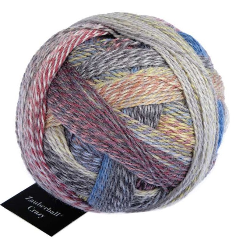 Schoppel-Wolle Zauberball Crazy - 2427 Foehn Weather - 4 Ply - Nylon - The Little Yarn Store